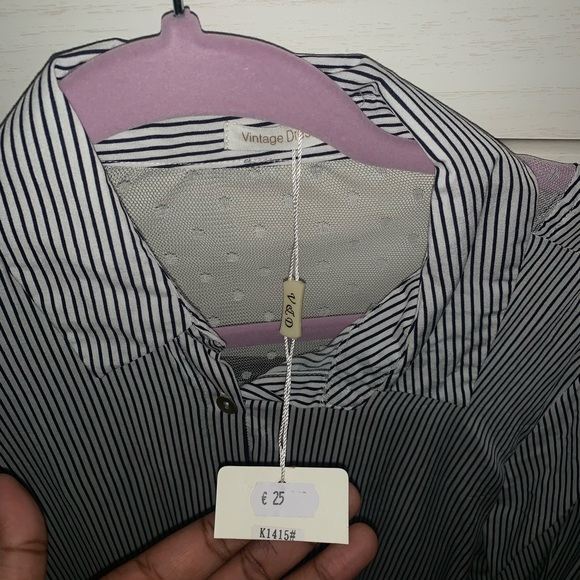 Stripped Blouse - Picture 3 of 3